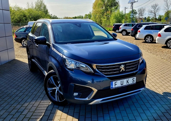 Peugeot 5008 cena 69999 przebieg: 134000, rok produkcji 2019 z Świętochłowice małe 631